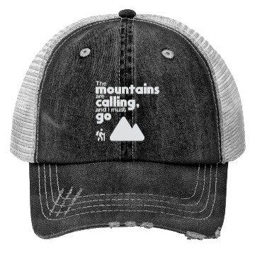 Discover Go Camping Trucker Hats