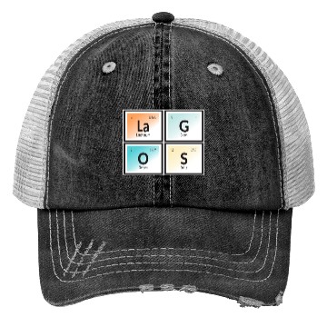 Discover Lagos | Periodic Table of Elements Trucker Hats
