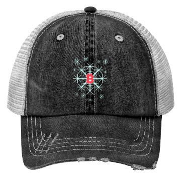 Discover Snowflake In Winter On Christmas With Bitcoin Trucker Hats