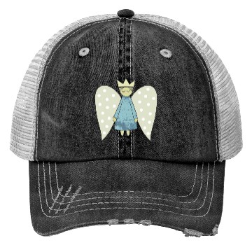 Discover The Flight of the Christmas Angel Trucker Hats