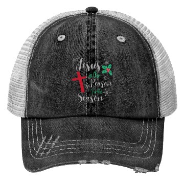 Discover Jesus Is The Reason For The Season Trucker Hats