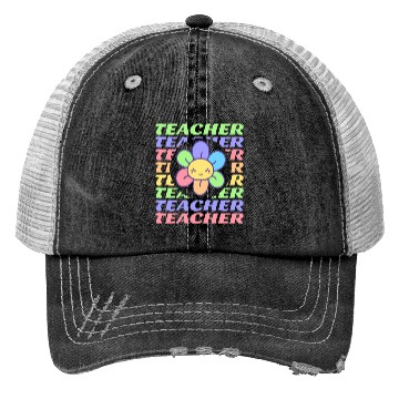 Discover Design Teacher Trucker Hats