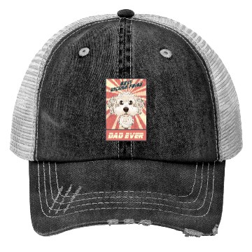Discover Best Bichon Frise Dad Ever I Bichon Lover Trucker Hats