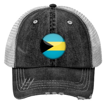 Discover Bahamas Flag Trucker Hats