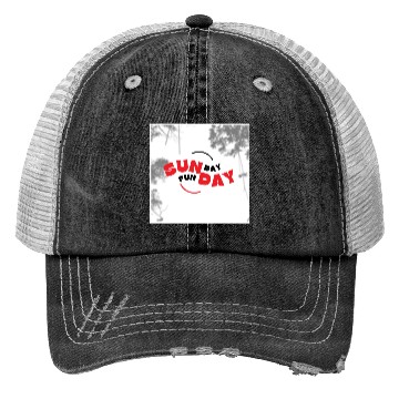 Discover sunday funday classic Trucker Hats