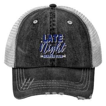 Discover Late Night Reader Club 3 Trucker Hats