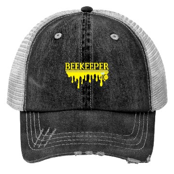 Discover Bee Keeper Beekeeper, Funny Bee Hive Honey Lover Trucker Hats