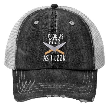 Discover Chef Cook Kitchen Restaurant Knives Cookout Trucker Hats