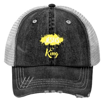 Discover JESUS is my King Trucker Hats