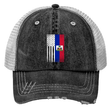 Discover Haiti Design for proud Haitian Americans Trucker Hats