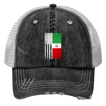 Discover Iran Design for proud Iranian Americans Trucker Hats
