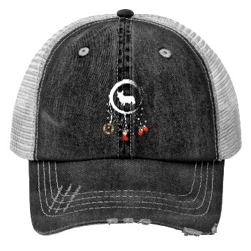 Discover dog dreamcatcher Christmas Corgi Trucker Hats