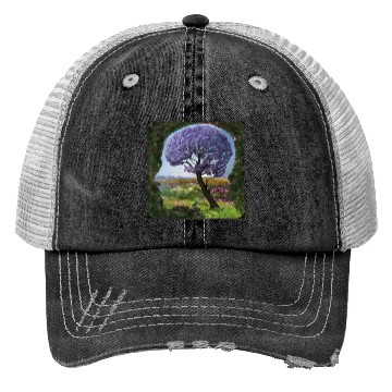 Discover Brain garden Trucker Hats