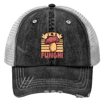 Discover Morels Mushroom Picker Mushroom Farmer Mushroom Trucker Hats