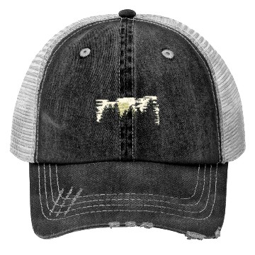 Discover Dark Forest Nature Winter Vintage Trucker Hats