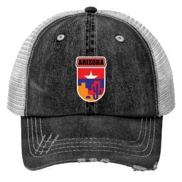 Discover US States Arizonna Trucker Hats
