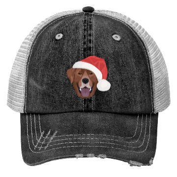 Discover Labrador Merry Christmas Trucker Hats
