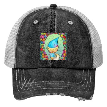 Discover ice cream Trucker Hats