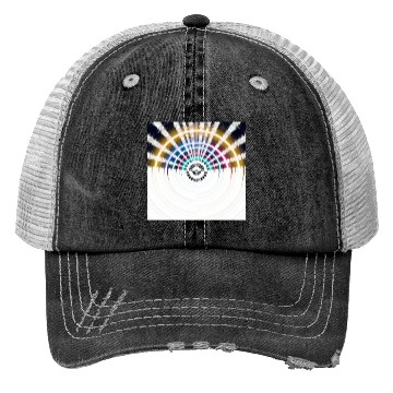 Discover Sun Burst Trucker Hats