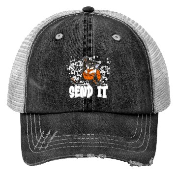 Discover Send It Ride Like You Stole It Snowmobile Trucker Hats