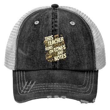 Discover Music Teacher Trucker Hats
