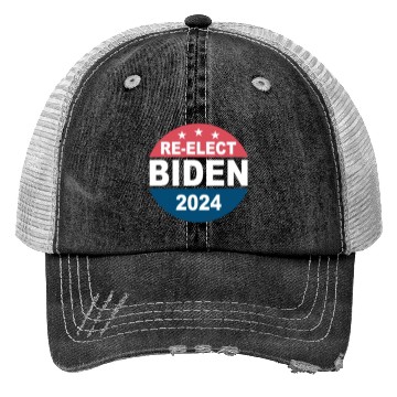 Discover Re-Elect Joe Biden 2024 Democrats Trucker Hats