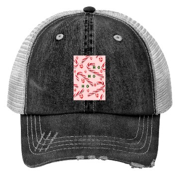 Discover Funny Christmas Candy Canes Trucker Hats