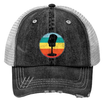 Discover Karaoke Singer Microphone Vocalist Trucker Hats