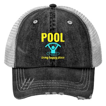 Discover Water Aerobics Aquatic fitness Aqua Exercise Pool Trucker Hats