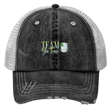 Discover Team Gin Tonic Cocktail for Bartender Trucker Hats