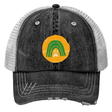 Discover Sun and Mountains Trucker Hats