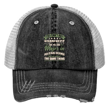 Discover Political Science Major Trucker Hats
