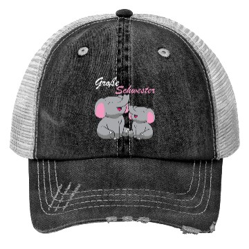 Discover Elephants - Große Schwester Trucker Hats