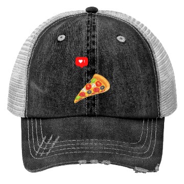 Discover Pizza lover Trucker Hats