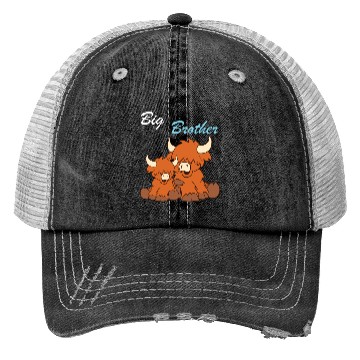 Discover Highland Cattle - Big Brother Trucker Hats
