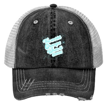 Discover The world changes when it snows Trucker Hats