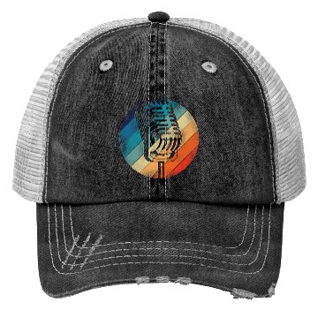 Discover Karaoke Singer Microphone Vocalist Trucker Hats