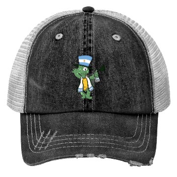 Discover Argentine Fan Turtle Trucker Hats