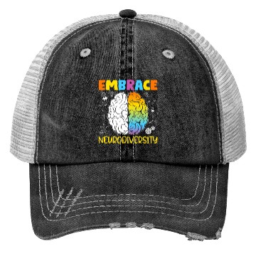 Discover Neurodiversity - Embrace ADHD Autism ASD Trucker Hats