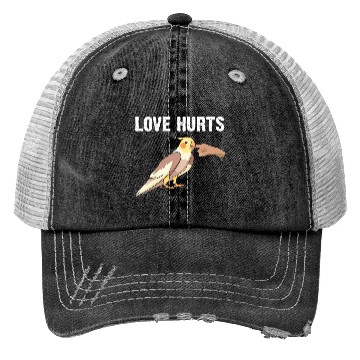 Discover Love Hurts Trucker Hats