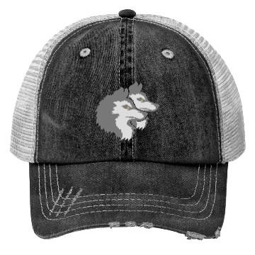 Discover Team Logo Wolf Pack Trucker Hats