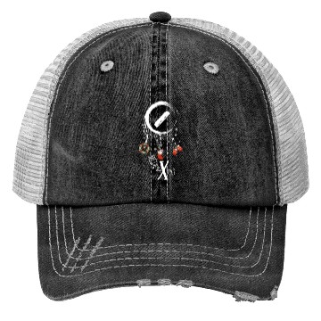 Discover musical instrument dreamcatcher Christmas Harmonic Trucker Hats