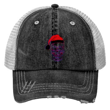 Discover Christmas Skull Trucker Hats