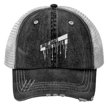 Discover nobody cares work harder Trucker Hats