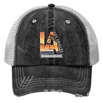 Discover Los Angeles LA California Gift Trucker Hats