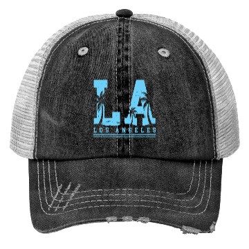 Discover Los Angeles LA California Gift Trucker Hats
