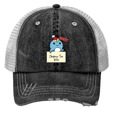 Discover Narwhal christmas funny prison Trucker Hats
