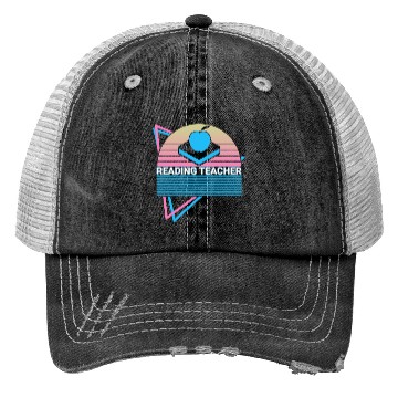 Discover Reading Teacher Retro Trucker Hats