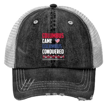 Discover Columbus Day 1492 Trucker Hats