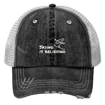 Discover Skiing is believing Trucker Hats